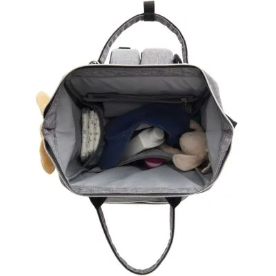 Tinéo Sac à Dos à Langer Gris 7 Tinéo Sac à Dos à Langer Gris – Image 5