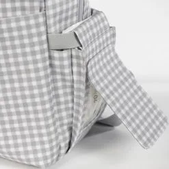 Walking Mum Sac à Dos à Langer I Love Vichy Gris -Sorties et bagagerie boutique sac a dos a langer i love vichy gris 11