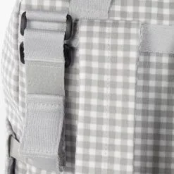 Walking Mum Sac à Dos à Langer I Love Vichy Gris -Sorties et bagagerie boutique sac a dos a langer i love vichy gris 9