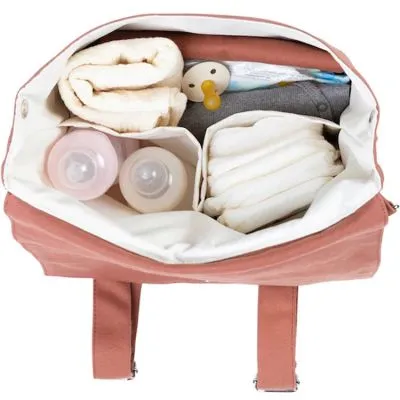 BEBEL Sac à Dos à Langer Nomade Terracotta 4 BEBEL Sac à Dos à Langer Nomade Terracotta – Image 2