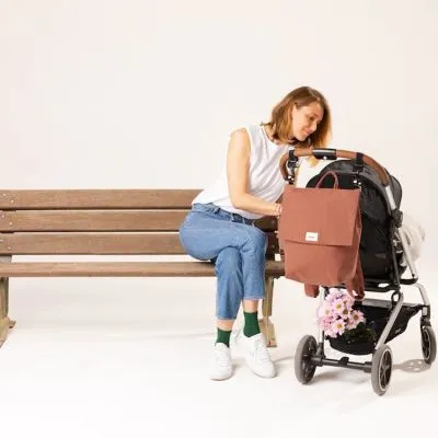 BEBEL Sac à Dos à Langer Nomade Terracotta 7 BEBEL Sac à Dos à Langer Nomade Terracotta – Image 5