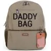 Childhome Sac à Dos à Langer Papa Daddy Bag Toile Kaki