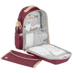BabyMoov Sac à Dos à Langer Pyla Bordeaux -Sorties et bagagerie boutique sac a dos a langer pyla bordeaux 3