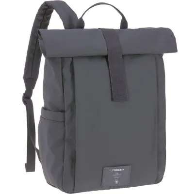 LÄSSIG Sac à Dos à Langer Rolltop Up Anthracite Green Label 3 LÄSSIG Sac à Dos à Langer Rolltop Up Anthracite Green Label