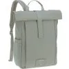 LÄSSIG Sac à Dos à Langer Rolltop Up Vert Argenté Green Label -Sorties et bagagerie boutique sac a dos a langer rolltop up vert argente green label