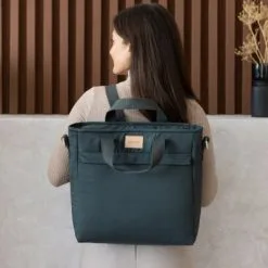 Nobodinoz Sac à Dos à Langer Waterproof Baby On The Go Carbon Blue -Sorties et bagagerie boutique sac a dos a langer waterproof baby on the go carbon blue 10