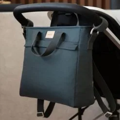 Nobodinoz Sac à Dos à Langer Waterproof Baby On The Go Carbon Blue -Sorties et bagagerie boutique sac a dos a langer waterproof baby on the go carbon blue 14