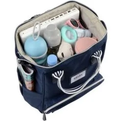 Beaba Sac à Dos à Langer Wellington Bleu Marine -Sorties et bagagerie boutique sac a dos a langer wellington bleu marine 6