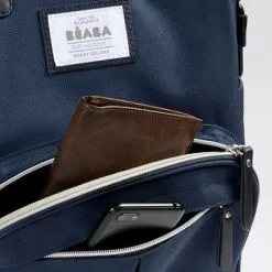 Beaba Sac à Dos à Langer Wellington Bleu Marine -Sorties et bagagerie boutique sac a dos a langer wellington bleu marine 8