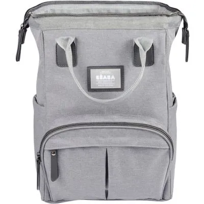 Beaba Sac à Dos à Langer Wellington Gris Chiné 6 Beaba Sac à Dos à Langer Wellington Gris Chiné – Image 4