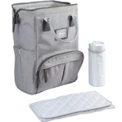 Beaba Sac à Dos à Langer Wellington Gris Chiné 16 Beaba Sac à Dos à Langer Wellington Gris Chiné -Sorties et bagagerie boutique sac a dos a langer wellington gris chine 7