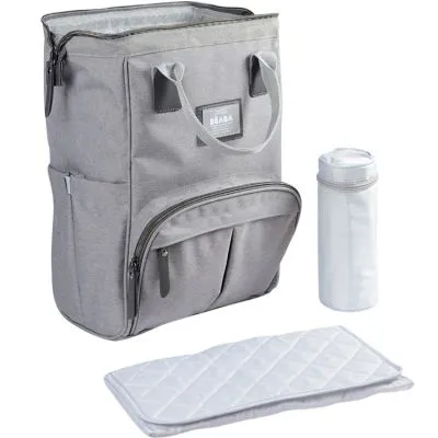 Beaba Sac à Dos à Langer Wellington Gris Chiné 9 Beaba Sac à Dos à Langer Wellington Gris Chiné – Image 7