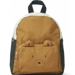 Liewood Sac à Dos Allan Mr Bear Golden Caramel Multi Mix