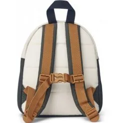 Liewood Sac à Dos Allan Mr Bear Golden Caramel Multi Mix -Sorties et bagagerie boutique sac a dos allan mr bear golden caramel multi mix 3