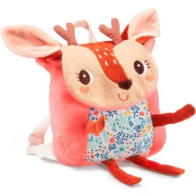 Lilliputiens Sac à Dos Bébé Doux Stella Le Faon 3 Lilliputiens Sac à Dos Bébé Doux Stella Le Faon