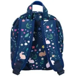 CARAMEL & CIE Sac à Dos Bébé Lapin Bleu -Sorties et bagagerie boutique sac a dos bebe lapin bleu 3