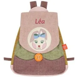 L'oiseau Bateau Sac à Dos Bébé Madame Lapin (personnalisable)