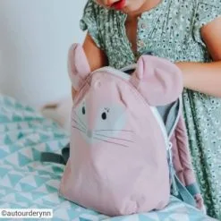 LÄSSIG Sac à Dos Bébé Tiny About Friends Chinchilla -Sorties et bagagerie boutique sac a dos bebe tiny about friends chinchilla 7