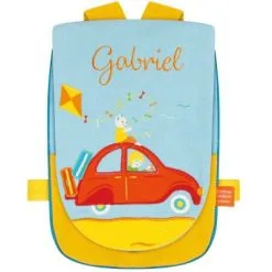 L'oiseau Bateau Sac à Dos Bébé Voiture Deudeuche (personnalisable)