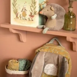 Moulin Roty Sac à Dos Lapin Ocre Trois Petits Lapins -Sorties et bagagerie boutique sac a dos lapin ocre trois petits lapins 7