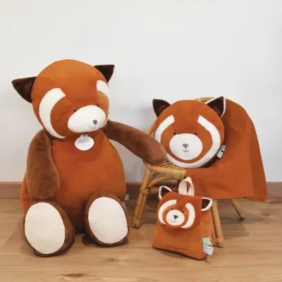 DOUDOU ET COMPAGNIE Sac à Dos UNICEF Panda Roux 4 DOUDOU ET COMPAGNIE Sac à Dos UNICEF Panda Roux – Image 2