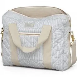 Cam Cam Copenhagen Sac à Langer à Anses Classic Stripes Blue