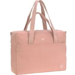 LÄSSIG Sac à Langer à Anses En Coton Bio Green Label Rose Poudré -Sorties et bagagerie boutique sac a langer a anses en coton bio green label rose poudre 3