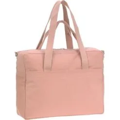 LÄSSIG Sac à Langer à Anses En Coton Bio Green Label Rose Poudré -Sorties et bagagerie boutique sac a langer a anses en coton bio green label rose poudre 5