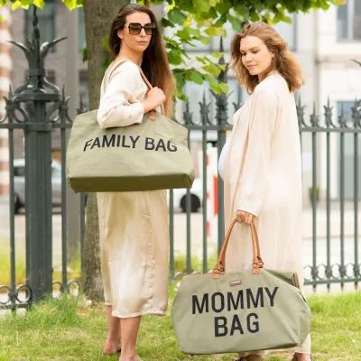 Childhome Sac à Langer à Anses Family Bag Toile Kaki 13 Childhome Sac à Langer à Anses Family Bag Toile Kaki – Image 11