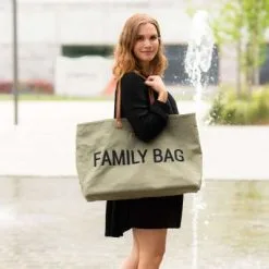 Childhome Sac à Langer à Anses Family Bag Toile Kaki 18 Childhome Sac à Langer à Anses Family Bag Toile Kaki -Sorties et bagagerie boutique sac a langer a anses family bag toile kaki 6
