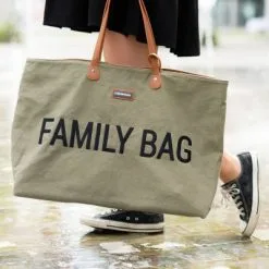 Childhome Sac à Langer à Anses Family Bag Toile Kaki 20 Childhome Sac à Langer à Anses Family Bag Toile Kaki -Sorties et bagagerie boutique sac a langer a anses family bag toile kaki 8