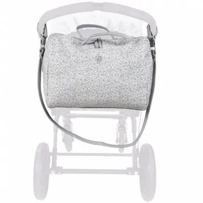 Pasito A Pasito Sac à Langer à Anses Flower Mellow Gris 6 Pasito A Pasito Sac à Langer à Anses Flower Mellow Gris – Image 4