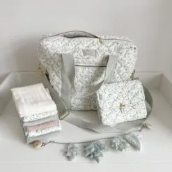 Cam Cam Copenhagen Sac à Langer à Anses Green Leaves 8 Cam Cam Copenhagen Sac à Langer à Anses Green Leaves -Sorties et bagagerie boutique sac a langer a anses green leaves 3