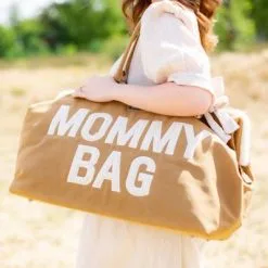 Childhome Sac à Langer à Anses Mommy Bag Effet Suédine -Sorties et bagagerie boutique sac a langer a anses mommy bag effet suedine 10