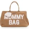 Childhome Sac à Langer à Anses Mommy Bag Effet Suédine -Sorties et bagagerie boutique sac a langer a anses mommy bag effet suedine