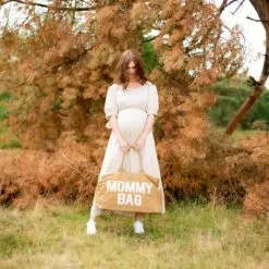 Childhome Sac à Langer à Anses Mommy Bag Effet Suédine -Sorties et bagagerie boutique sac a langer a anses mommy bag effet suedine 6