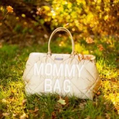 Childhome Sac à Langer à Anses Mommy Bag Matelassé Beige -Sorties et bagagerie boutique sac a langer a anses mommy bag matelasse beige 15