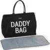 Childhome Sac à Langer à Anses Papa Daddy Bag Noir 1 Childhome Sac à Langer à Anses Papa Daddy Bag Noir -Sorties et bagagerie boutique sac a langer a anses papa daddy bag noir