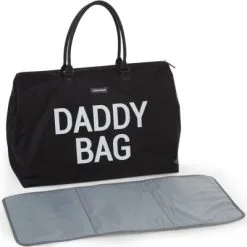 Childhome Sac à Langer à Anses Papa Daddy Bag Noir