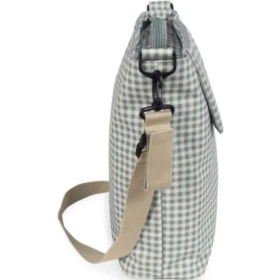 Walking Mum Sac à Langer à Bandoulière I Love Vichy Vert 6 Walking Mum Sac à Langer à Bandoulière I Love Vichy Vert – Image 4