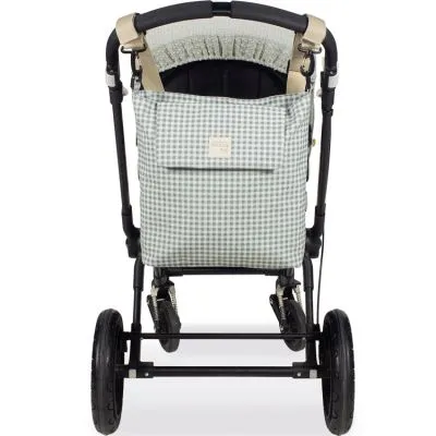 Walking Mum Sac à Langer à Bandoulière I Love Vichy Vert 7 Walking Mum Sac à Langer à Bandoulière I Love Vichy Vert – Image 5