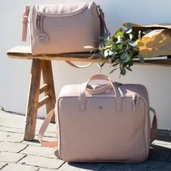 Pasito A Pasito Sac à Langer à Bandoulière Yummi Rose -Sorties et bagagerie boutique sac a langer a bandouliere yummi rose 15