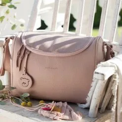Pasito A Pasito Sac à Langer à Bandoulière Yummi Rose -Sorties et bagagerie boutique sac a langer a bandouliere yummi rose 16