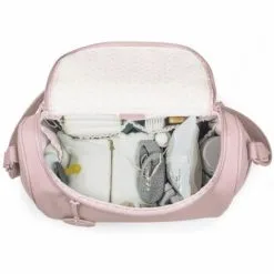 Pasito A Pasito Sac à Langer à Bandoulière Yummi Rose -Sorties et bagagerie boutique sac a langer a bandouliere yummi rose 6