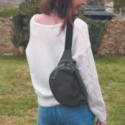 Tinéo Sac à Langer Banane Kaki Waterproof -Sorties et bagagerie boutique sac a langer banane kaki waterproof 4