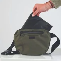 Tinéo Sac à Langer Banane Kaki Waterproof -Sorties et bagagerie boutique sac a langer banane kaki waterproof 8