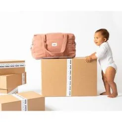 BEBEL Sac à Langer Bandoulière 24/48 H Terracotta 10 BEBEL Sac à Langer Bandoulière 24/48 H Terracotta -Sorties et bagagerie boutique sac a langer bandouliere 24 48 h terracotta 3