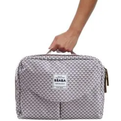 Beaba Sac à Langer Genève II Play Print Gris Et Corail -Sorties et bagagerie boutique sac a langer geneve ii play print gris et corail 5