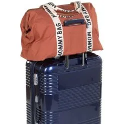 Childhome Sac à Langer Mommy Bag Signature Canvas Terracotta 12 Childhome Sac à Langer Mommy Bag Signature Canvas Terracotta -Sorties et bagagerie boutique sac a langer mommy bag signature canvas terracotta 5