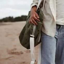 Rose In April Sac à Langer Raphaël Kaki -Sorties et bagagerie boutique sac a langer raphael kaki 4